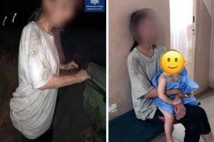 Полицейские задержали пьяную мать, падавшую с ребёнком на руках