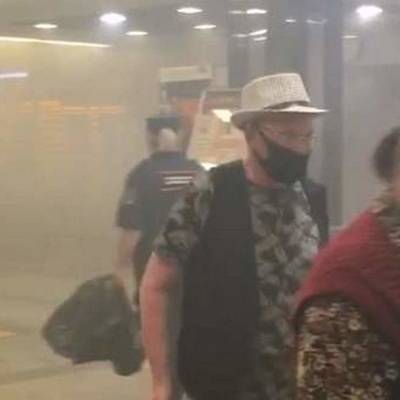Пожар на цокольном этаже Киевского вокзала в Москве потушен