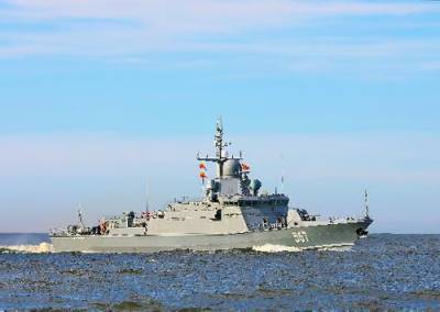 Корабли Балтийского флота обстреляли «Калибрами» условного противника