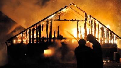 В Башкирии из-за грозы дотла сгорела деревня