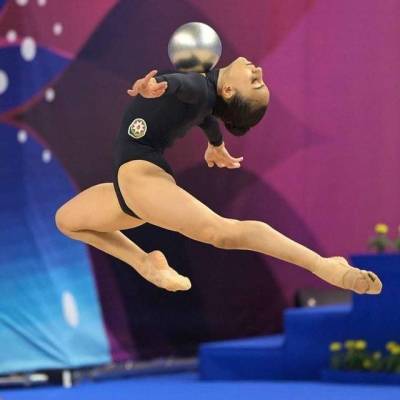 Зохра Агамирова представила упражнение с мячом в рамках соревнований на Олимпиаде в Токио