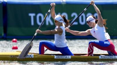 Андреева и Ромасенко – в полуфинале Олимпиады в гребле на каноэ-двойках на 500 м
