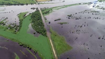 Почти на полметра превышена критическая отметка на реке Томь в районе Белогорска Амурской области