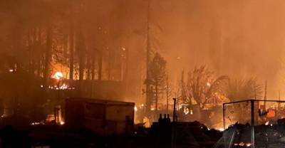 Фильм-катастрофа наяву: В Калифорнии пожар за два часа уничтожил 150-летний город