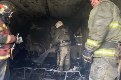 Мужчина пострадал в результате пожара в Екатеринбурге