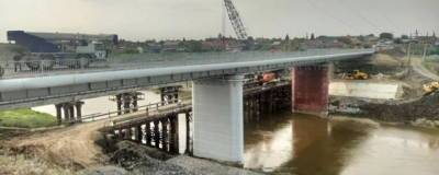 В Омской области в Калачинске достраивают мост через Омь