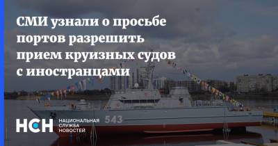 СМИ узнали о просьбе портов разрешить прием круизных судов с иностранцами - nsn.fm - Россия