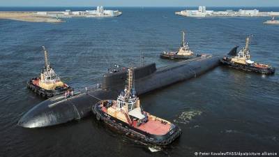 Российская атомная подлодка потеряла ход у берегов Дании