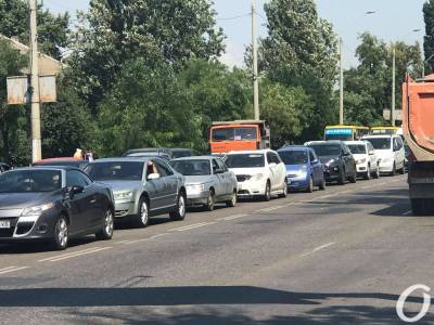 Пробки в Одессе: где сложно проехать утром пятницы 6 августа