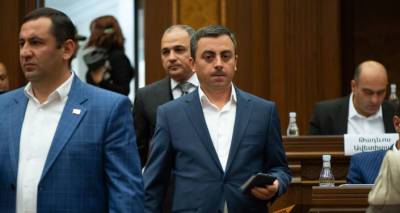 Ишхана Сагателяна избрали вице-спикером парламента Армении с третьей попытки