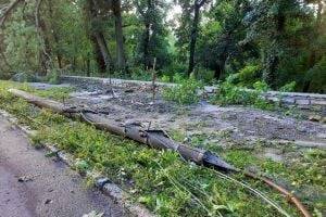 Мощный ураган обрушился на город Каменец-Подольский. ФОТО