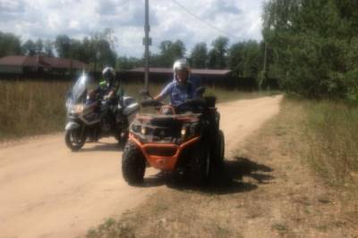Пятерых квадроциклистов оштрафовали за езду в заповедных зонах Серпухова