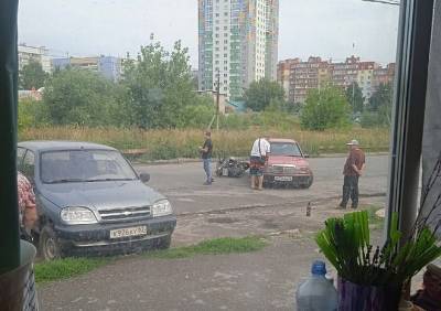 В аварии на улице Зубковой пострадал мотоциклист