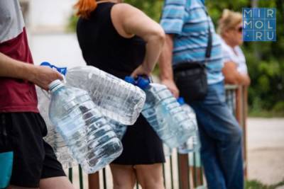 По факту отсутствия питьевой воды в Избербаше в следственные органы направлены материалы дела