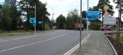 Власти Петрозаводска установят светофоры на оживленном участке дороги в Соломенном