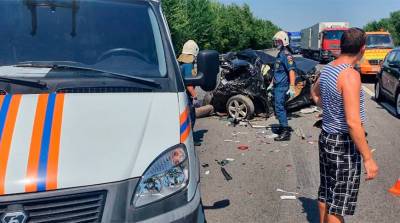 ДТП с участием девяти автомобилей в Ростовской области - 3 человека погибли
