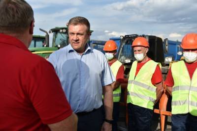 Любимов ознакомился с введением в оборот земель сельхозназначения в Чучковском районе Рязанской области