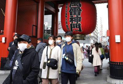 Япония вновь обновила максимум по росту заболеваемости COVID-19