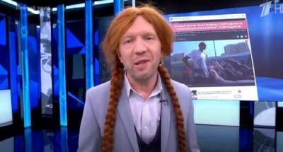 Ведущий программы «Время покажет» отказался извиняться за пародию на олимпийского спортсмена-трансгендера в эфире Первого канала