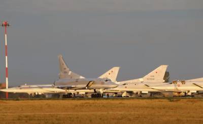 Российские дальние бомбардировщики Ту-22М3 нанесли удар по «боевикам» в рамках учений у границы Афганистана
