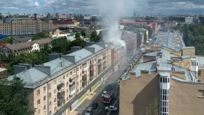 При пожаре на Железноводской пострадал мужчина - dp.ru - Лиговск