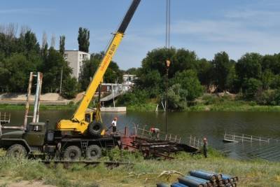 В Астрахани начали ремонтировать мост через Серебряную Воложку