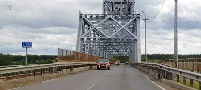 Движение на трассе «Кола» встанет в субботу из-за разводки моста