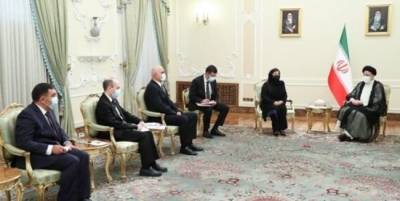 Президент Ирана Ибрагим Раиси принял спикера парламента Азербайджана