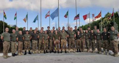 Итальянские военные наградили армянских миротворцев в Ливане