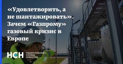 «Удовлетворить, а не шантажировать». Зачем «Газпрому» газовый кризис в Европе