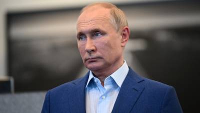 Путин принимает участие в церемонии открытия завода в Башкирии