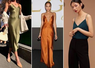 Модные тренды: с чем летом-2021 носить платье-комбинацию в бельевом стиле