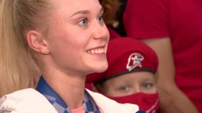 Воронежская гимнастка Ангелина Мельникова поделилась ощущениями при возвращении домой