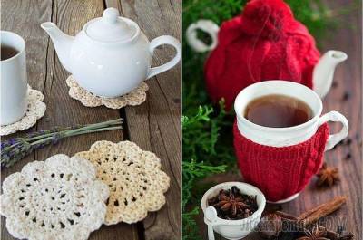 Крутые вязаные идеи для уютного чаепития
