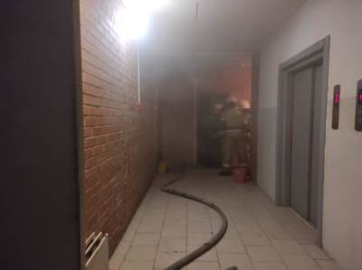 В Новосибирске из-за неисправной плиты загорелась квартира в 16-этажке