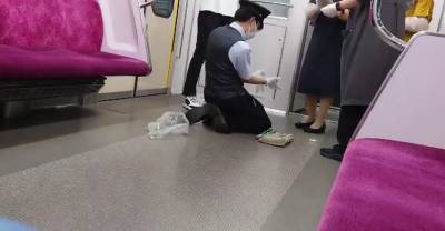 Японец напал с ножом на пассажиров метро из-за "счастливых женщин"