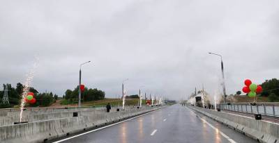 В Гродно по новому мосту 7 августа откроют движение общественного транспорта