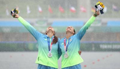 Украинки Лузан и Четверикова выиграли серебро Олимпийских игр в гребле на каноэ