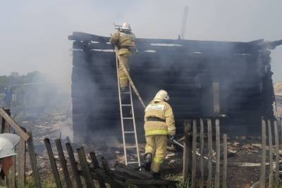 Пожилые мать и сын сгорели в пожаре на окраине Нижнего Ильдикана