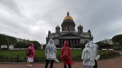 Жителей Петербурга ожидают сильные дожди 7 августа