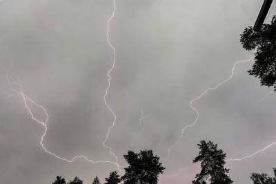7 августа в Рязанской области выпустили метеопредупреждение из-за грозы