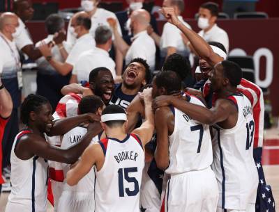 Баскетбол. Американцы, обыграв французов, выиграли золото Игр в Токио - naviny.by - США - Токио - Белоруссия - Франция
