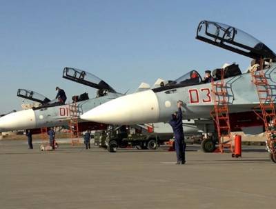 Экипажи истребителей Су-30СМ ВВО провели совместную летную тренировку с китайскими летчиками