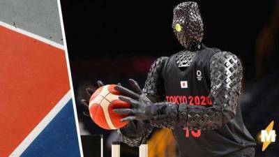 На Олимпиаде-2020 робот-баскетболист забросил штрафной в перерыве матча