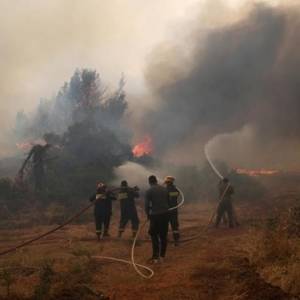 Из-за пожаров в Греции погибли два человека
