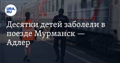 Десятки детей заболели в поезде Мурманск — Адлер