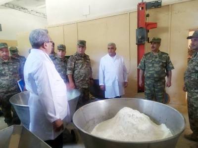 На освобожденных территориях Азербайджана действует хлебозавод для военнослужащих