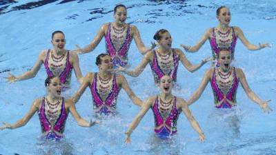 Российские синхронистки взяли золото в командном турнире на Олимпиаде в Токио
