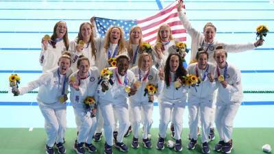 Женская сборная США по водному поло завоевала золото Олимпиады