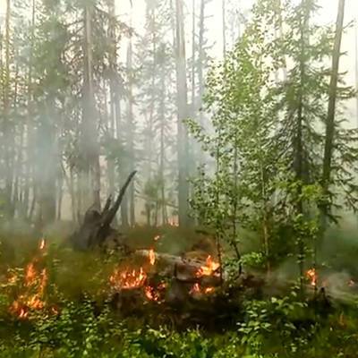 Более 30 домов сгорело при пожаре в селе Бяс-Кюель в Якутии